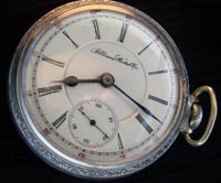 7 Jewel Illinois open face pocket watch, made in 1889